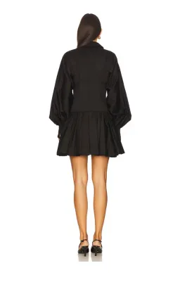 Aje Alexa Long Sleeve Mini Dress in Black Size AU 10 for rent on The Volte - image 3