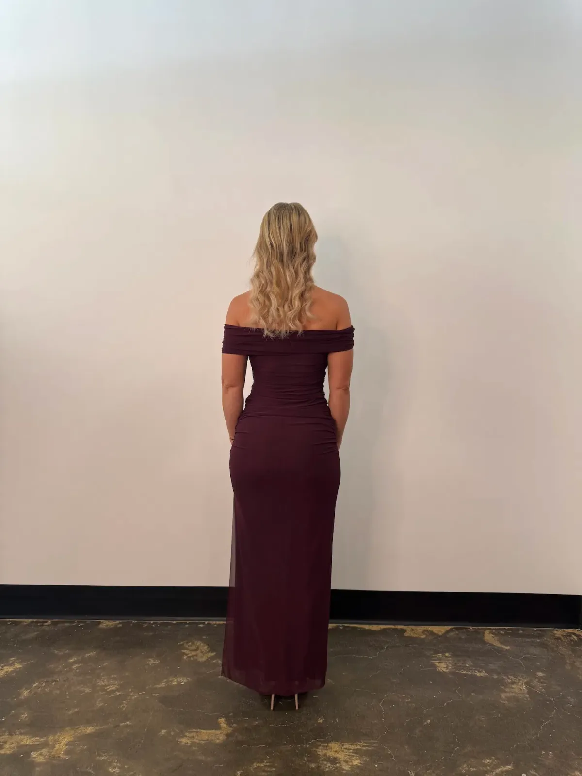 Bec & Bridge Poppy Gathered Maxi Plum Size 8 - Image 5