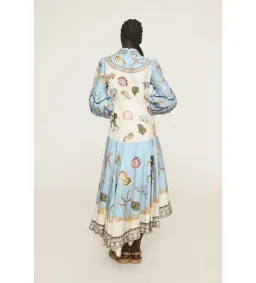 Alemais Bath House Shirt Midi Dress Print Size 16 for rent on The Volte - image 7