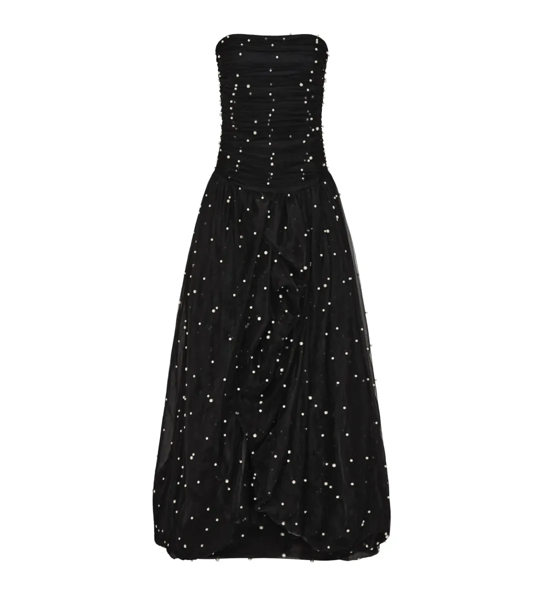 Aje Juniper Gown in Black Size XXL / AU 16 for rent on The Volte - main image