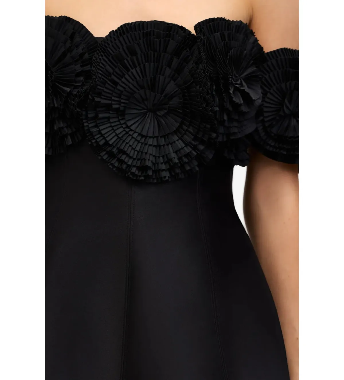Acler Trusley Mini Dress Black Size 14 - Image 6