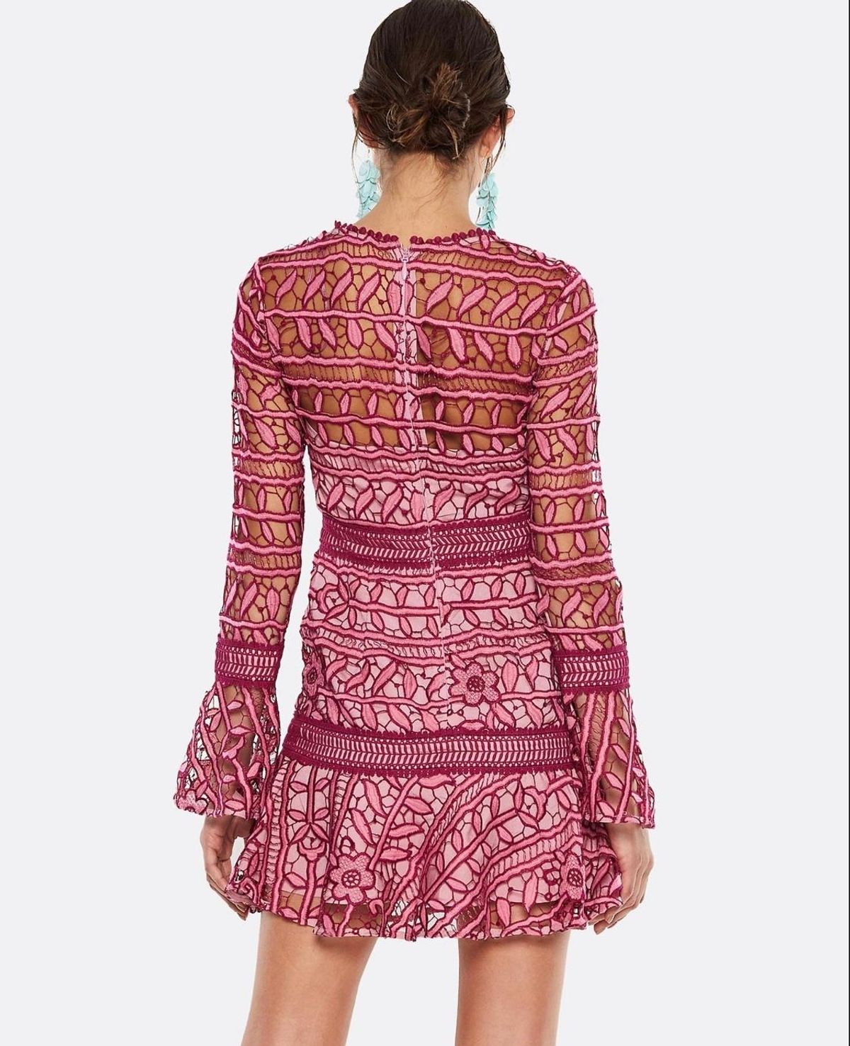 Tallulah Caprice Lace Mini Dress size 8 - Image 2
