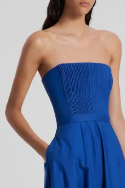 Scanlan Theodore Parachute Bustier Dress in Sapphire Size AU8 for rent on The Volte - image 3