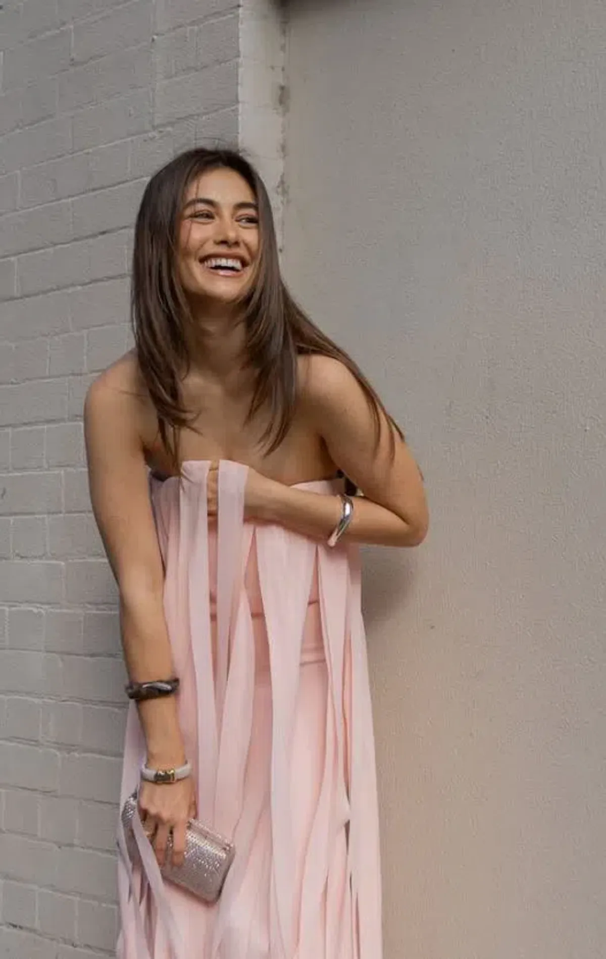 Manning Cartell Boundless Strapless Dress in Blush Size 8 - Image 2