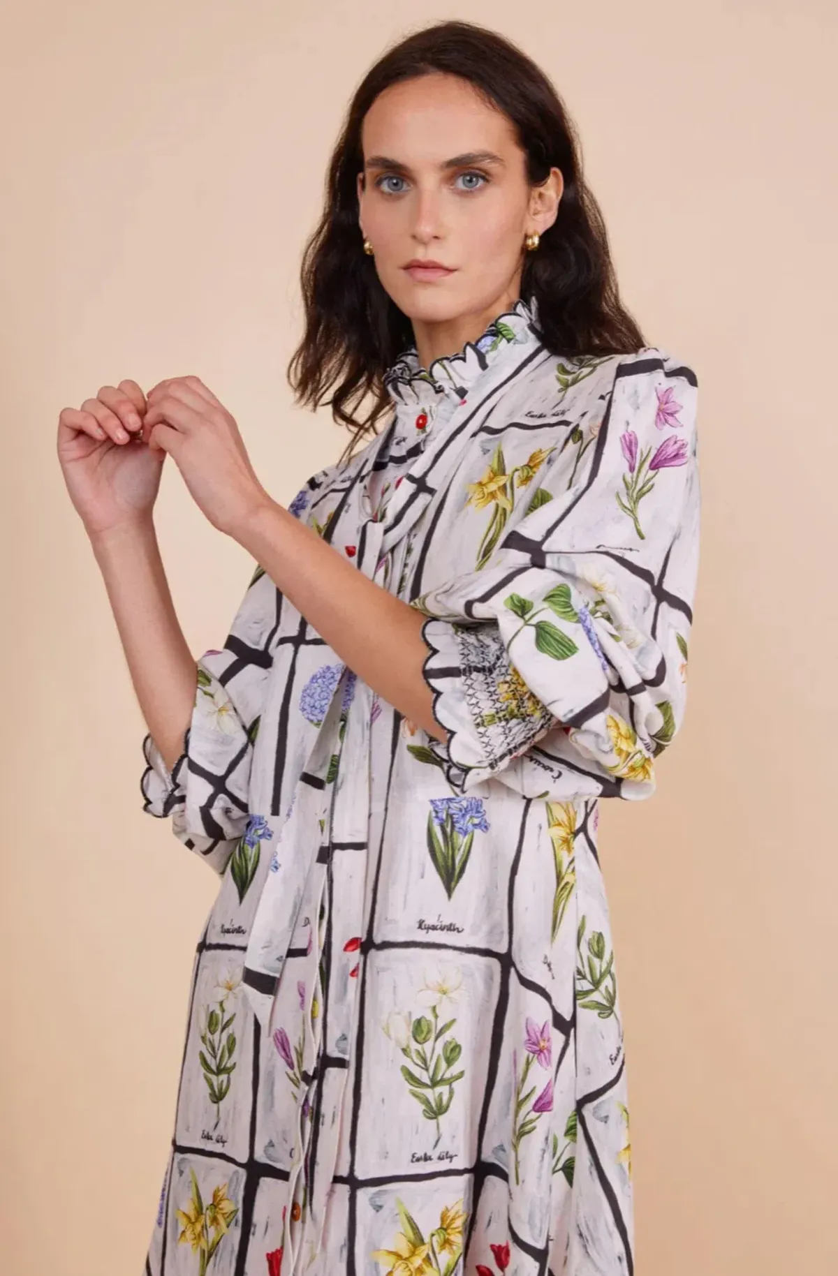 Binny Wear Easter Lilies Dress Mini Size AU 8 - Image 2