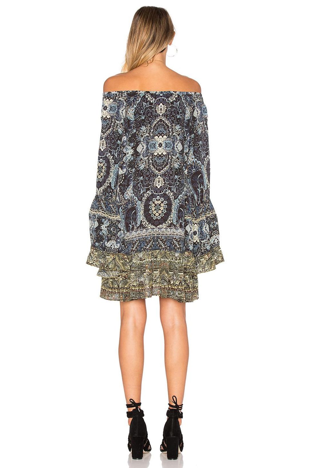 Camilla Constantinople A-Line Frill Dress Size 10 for rent on The Volte - main image