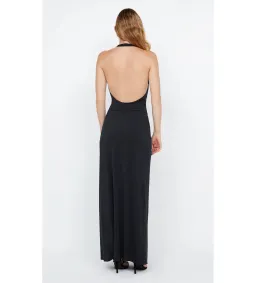 Bec & Bridge Tillie Drape Maxi Dress Black Size AU 8 for rent on The Volte - image 3