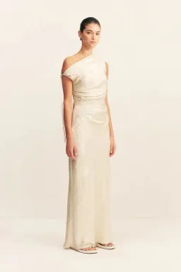 Shona Joy Calder Gathered Maxi Dress Bubbly Size 12 for rent on The Volte - image 2