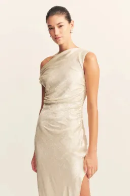 Shona Joy Calder Gathered Maxi Dress Bubbly Size 12 for rent on The Volte - image 5