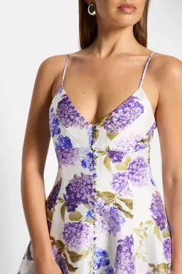 Sofia The Label Evie Midi Dress in Hydrangea Size 8 for rent on The Volte - image 3