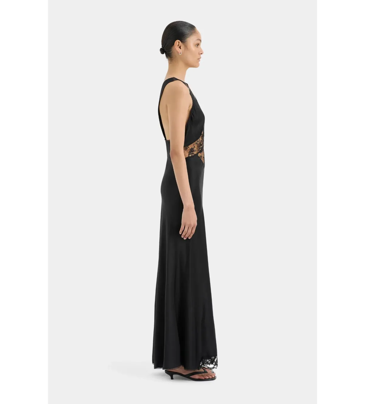 Sir the Label Aries Cut Out Gown Black Size 2 AU 10 - Image 2