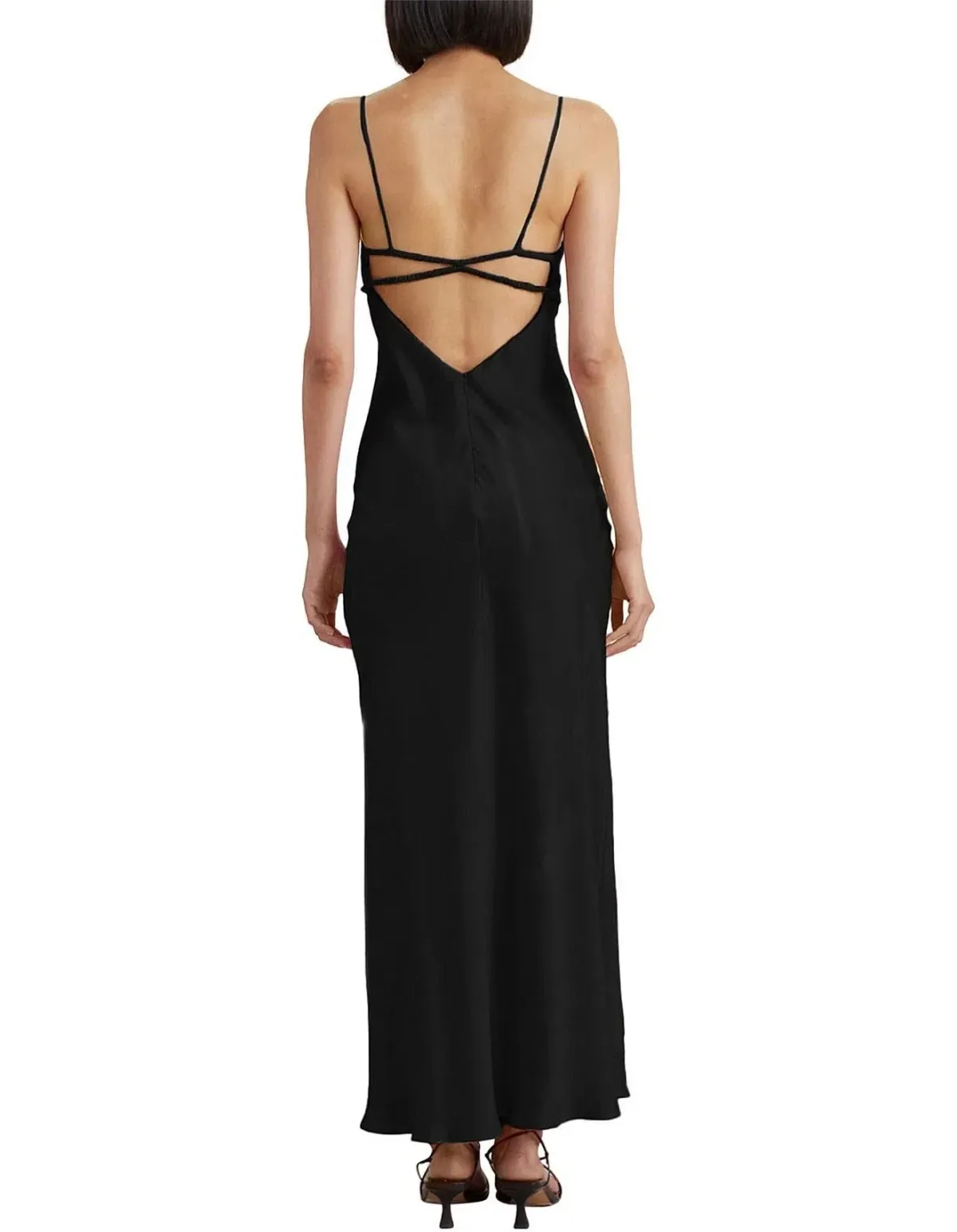 Bec & Bridge Amber Maxi Dress in Black Size AU 6 - Image 2