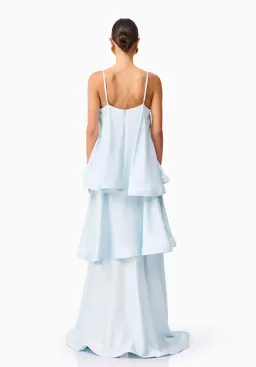 Elliatt Tilly Tiered Maxi Dress Blue Size S / AU 8 for rent on The Volte - image 3