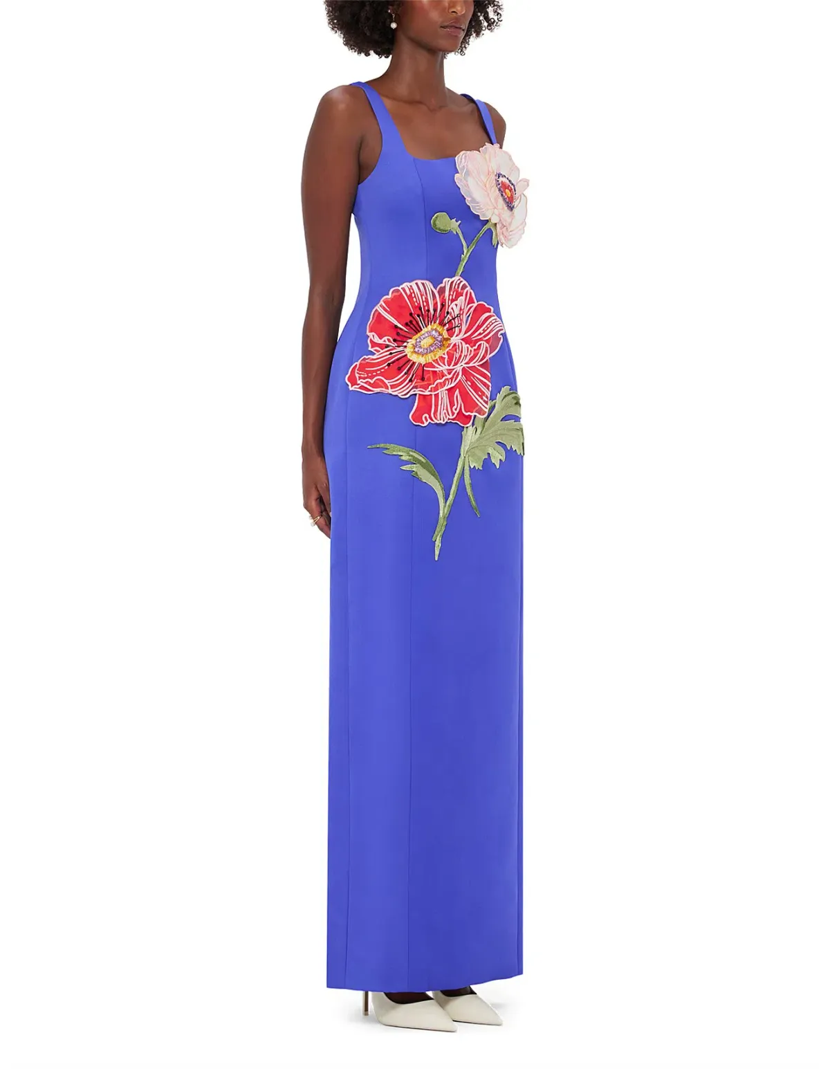 Leo lin Adelina Maxi Dress Lapis Size AU 10 - Image 4