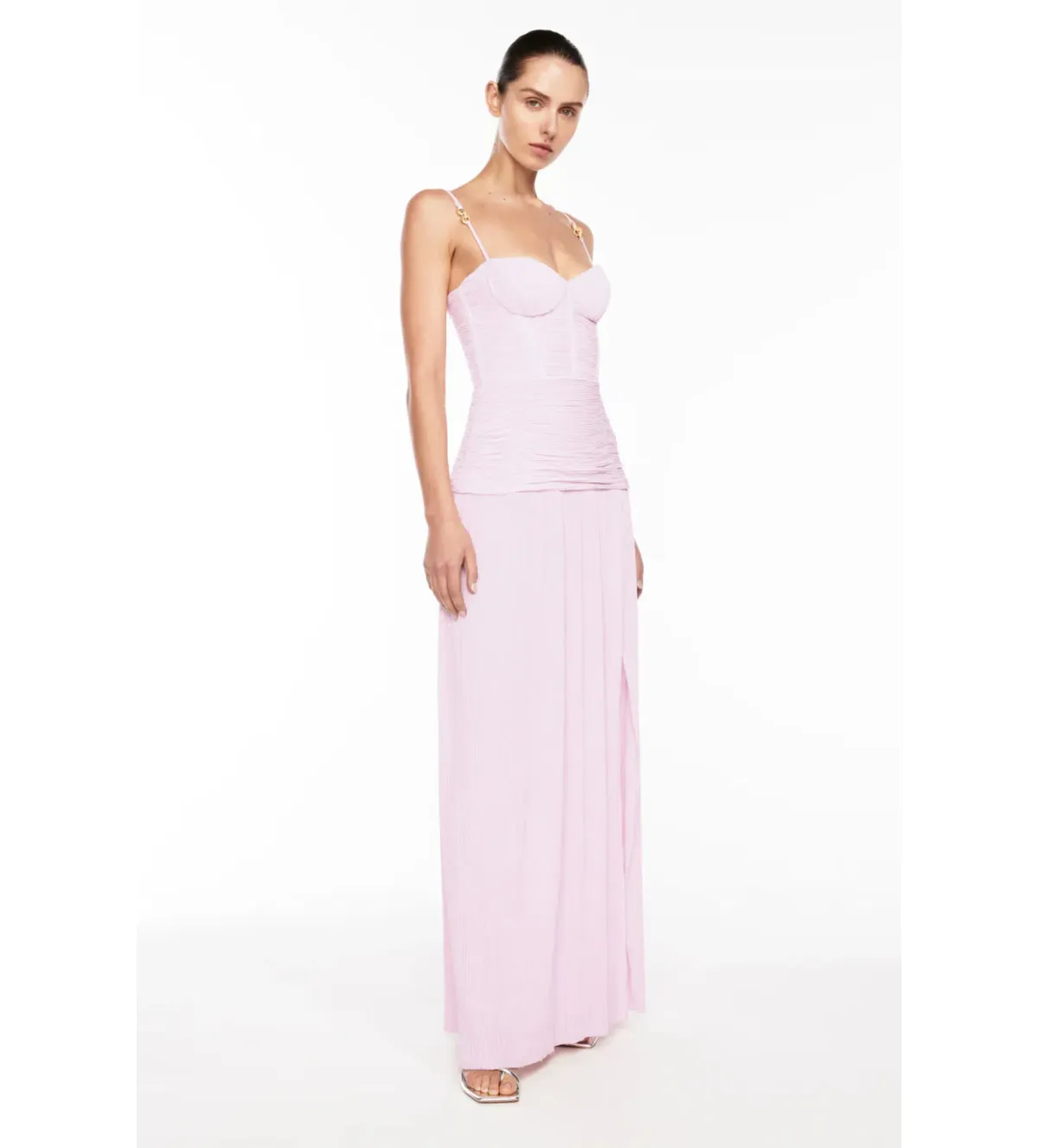 Manning Cartell Double Time Pleat Dress in Hydrangea Size AU12 - Image 2
