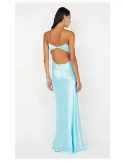 Bec and Bridge Cinder Twist Maxi Dress in Blue Size 8 for rent on The Volte - image 2