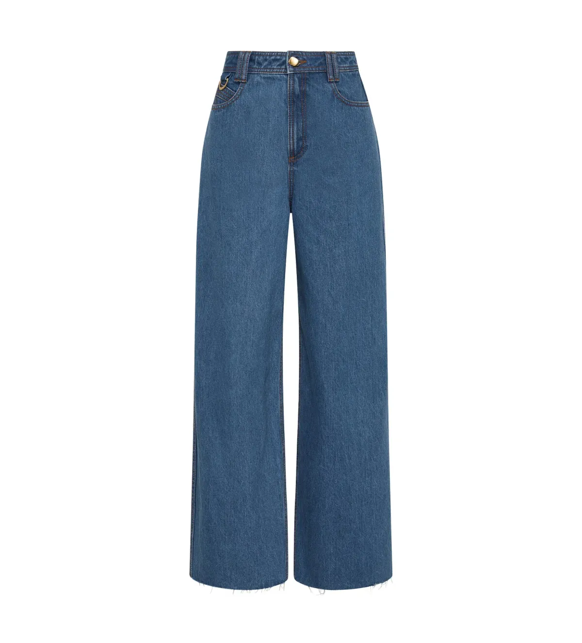 Aje Outline Denim Jeans 70's Wash Size 8 - Image 4