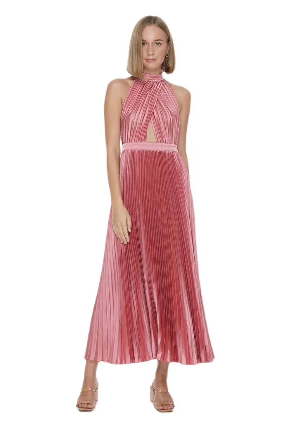 L'idée Woman Renaissance Gown Pink Size 8 for rent on The Volte - main image
