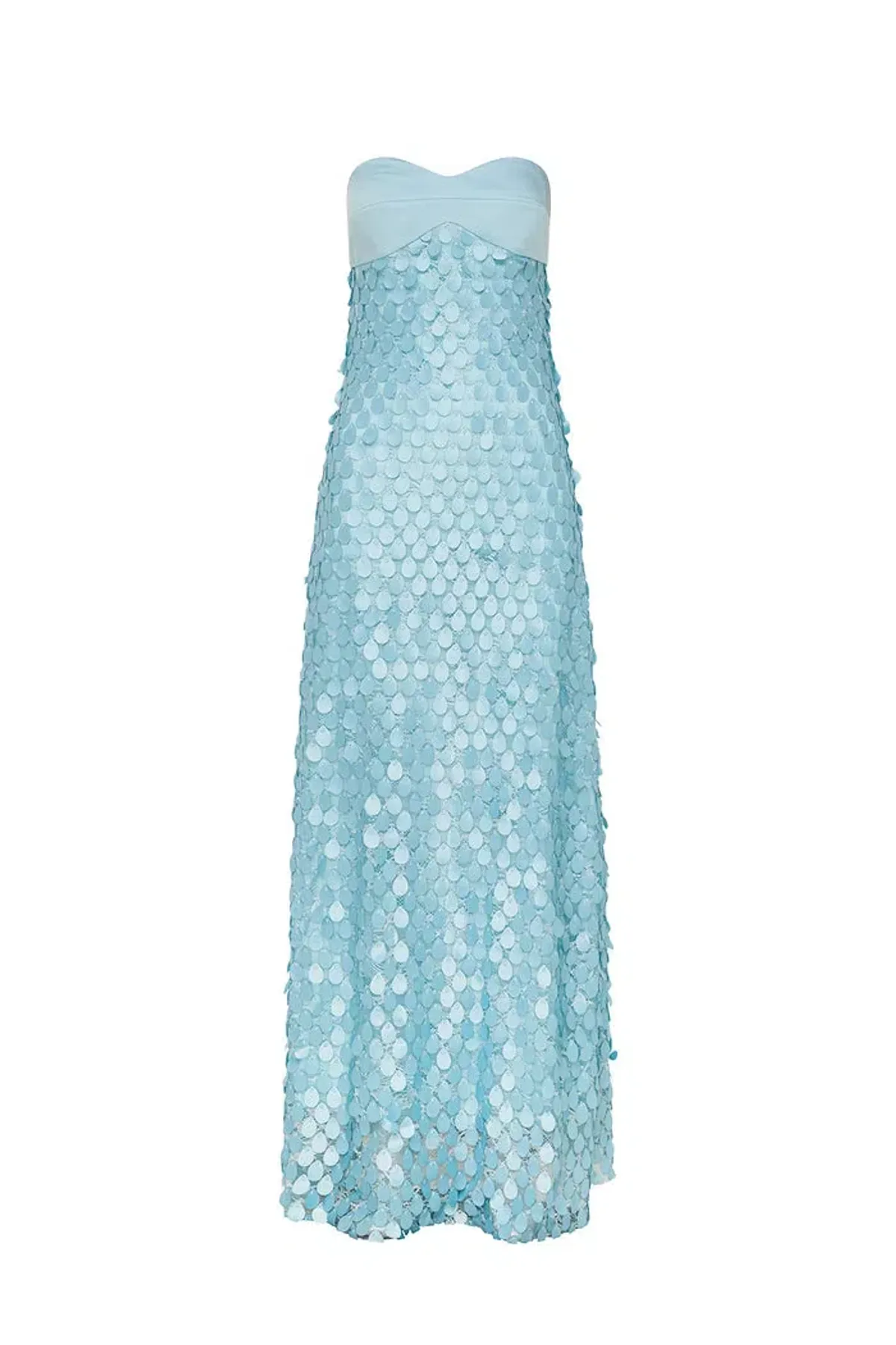 Manning Cartell Supreme Extreme Balconette Maxi Dress Acqua Spritz Size 8 - Image 5
