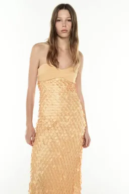 Manning Cartell Supreme Extreme Balconette Maxi Dress Honeycomb Size 6 for rent on The Volte - image 3