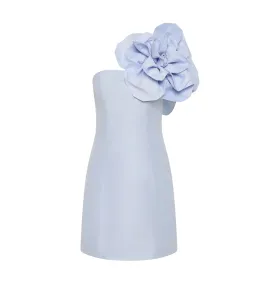 Aje Florence Mini Dress Icy Blue Size 10 for rent on The Volte - image 5