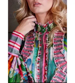 Mackenzie Mode The Rainforest Maxi Dress Print Size AU12 for rent on The Volte - image 3