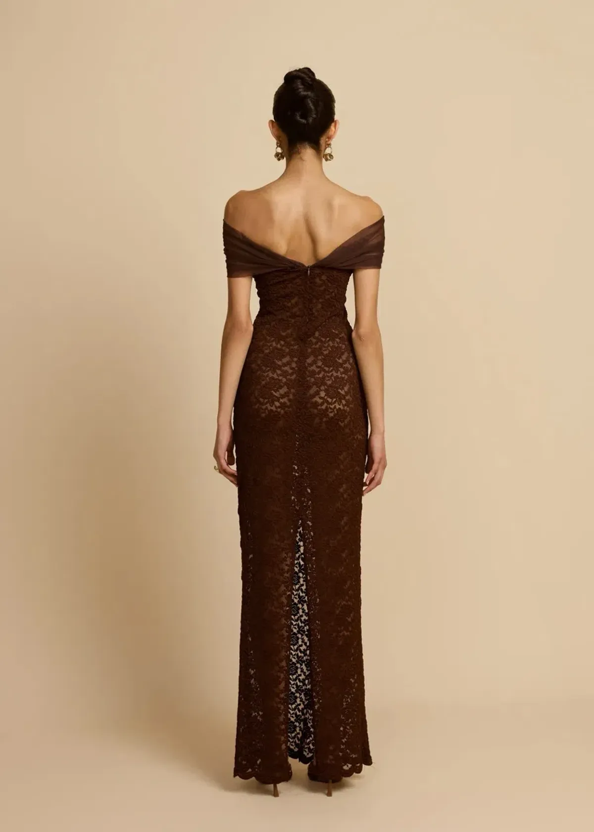 Arcina Ori Milana Dress in Chocolate Size M/AU10 - Image 4