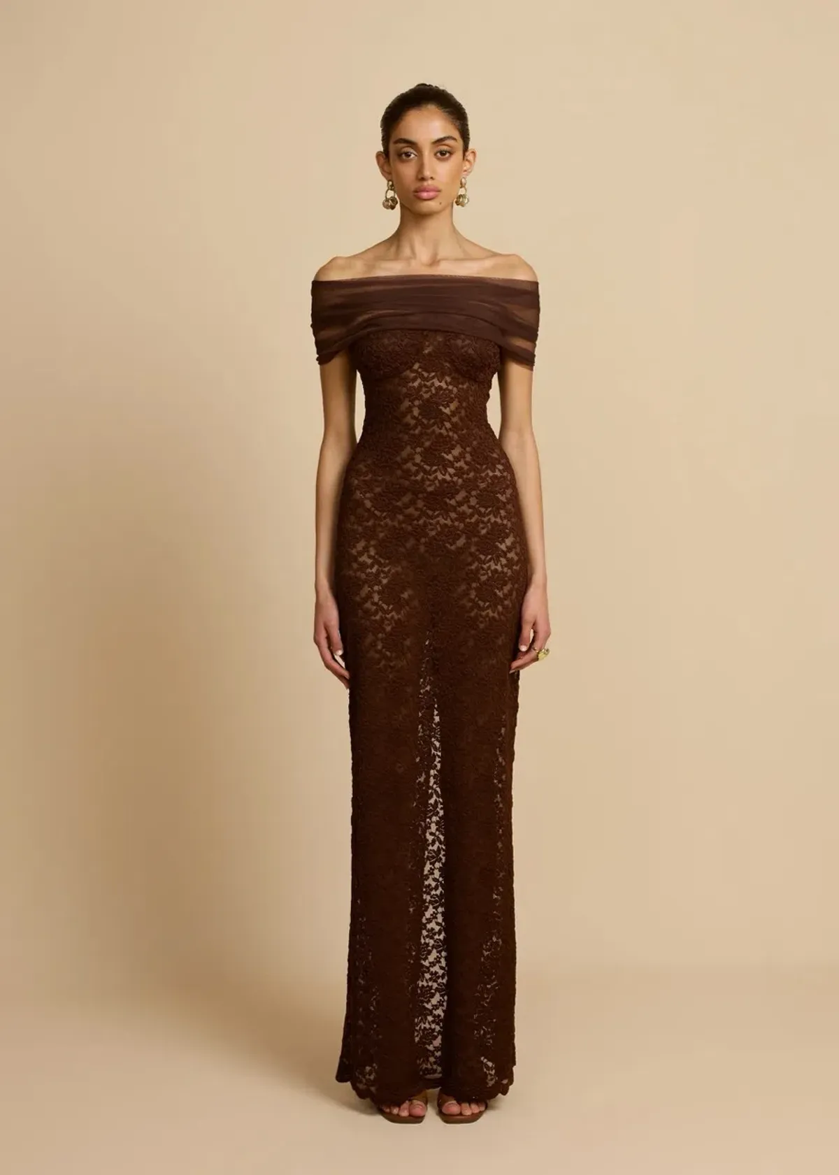 Arcina Ori Milana Dress in Chocolate Size M/AU10 - Image 1