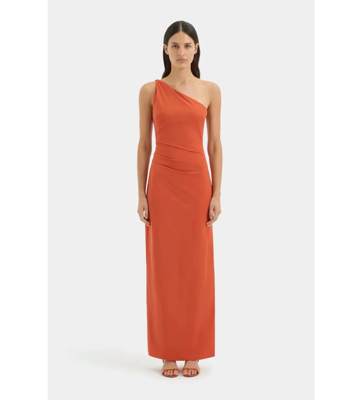 Sir the Label Rossanna Gown Terracotta Size 10 for rent on The Volte - main image