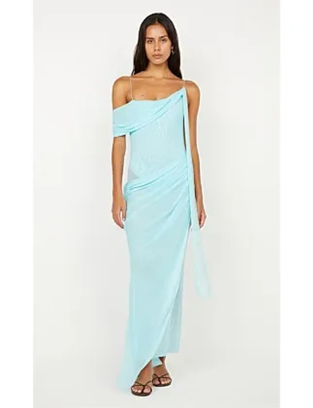 Bec + Bridge Danka Asymmetrical Maxi Dress Size 10 - Image 6
