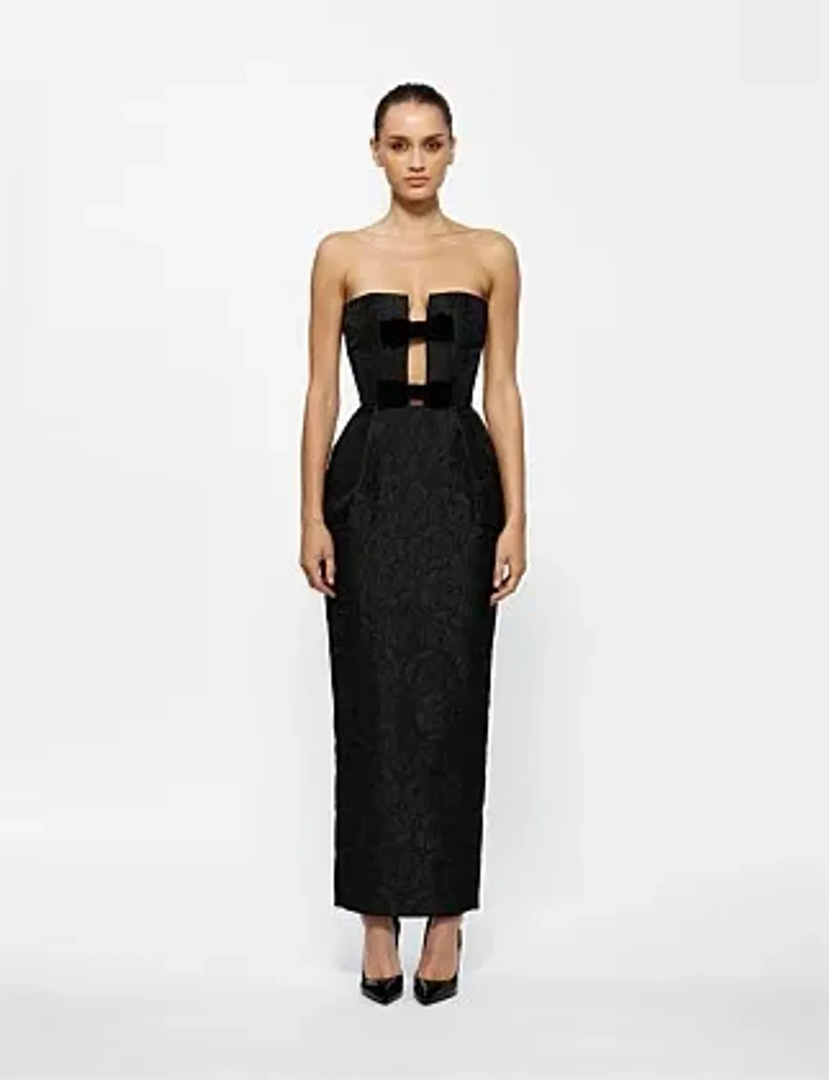 Effie Kats KIERA DRESS Black Size 8 - Image 1