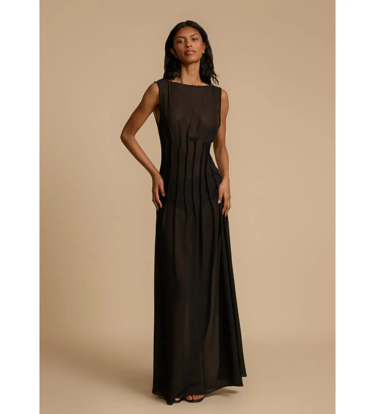 Arcina Ori Audrey Dress Black Size 8 - Image 1