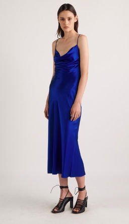 Dion Lee BIAS WEAVE COWL DRESS size 8 for rent on The Volte - image 1