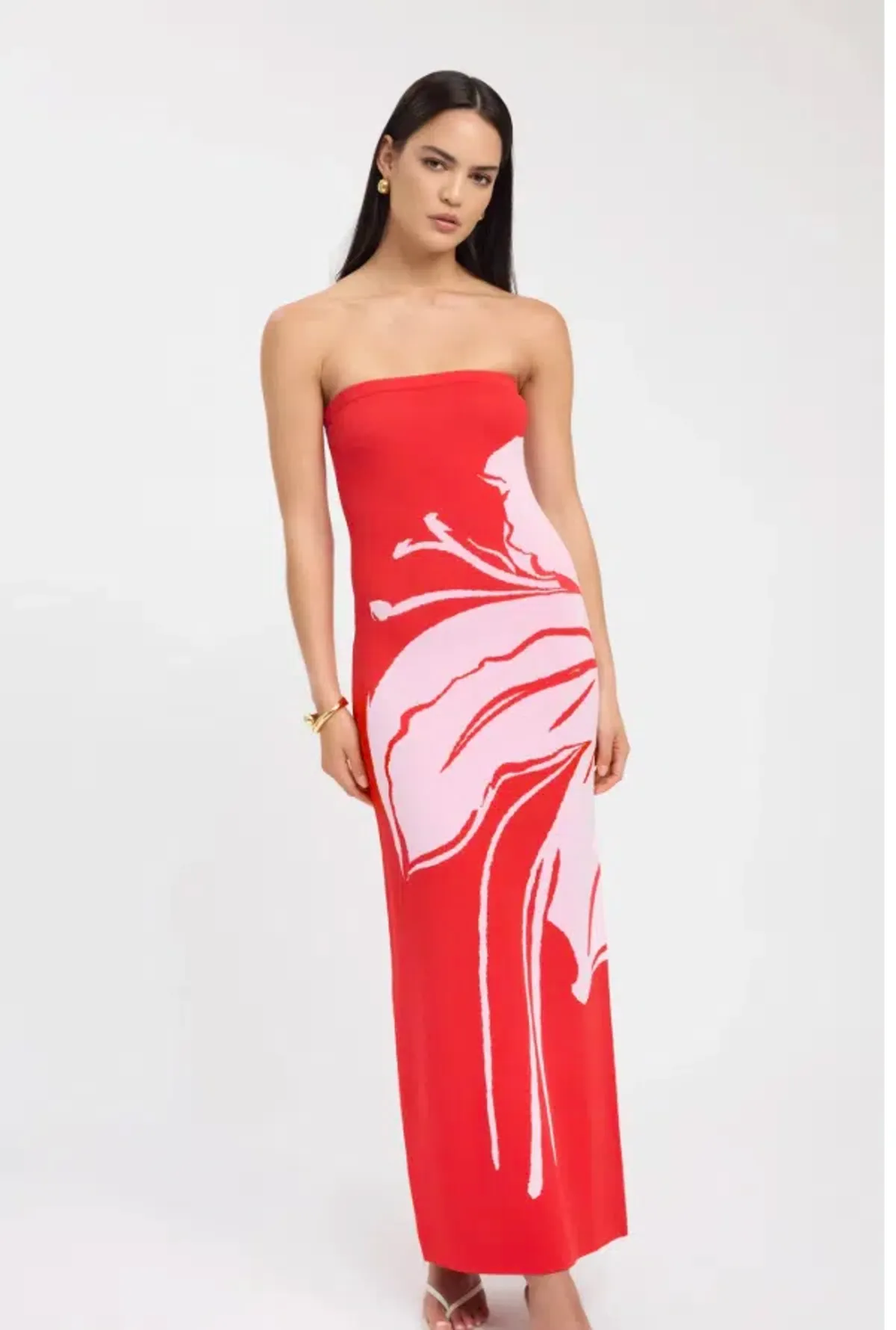 Kookai - Aloha Strapless Dress - Size 8 for rent on The Volte - main image
