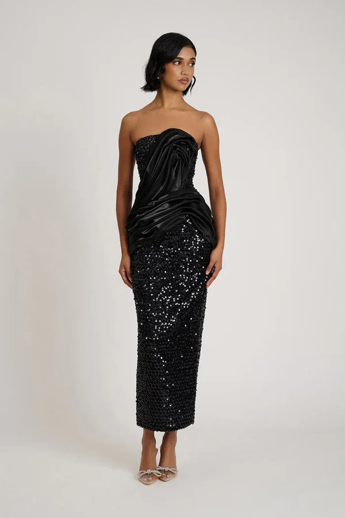 Eliya The Label Joslin Dress Black Size M/AU 10 - Image 1