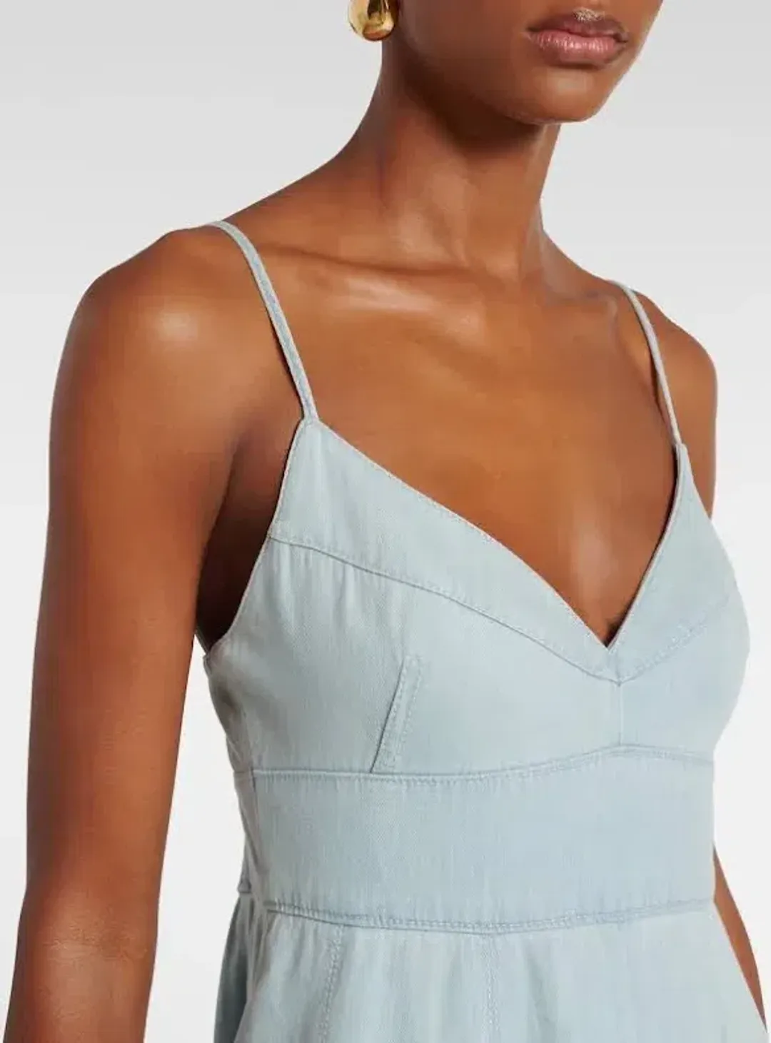 Zimmermann Acacia Denim Swing Dress size 2 for rent on The Volte - main image