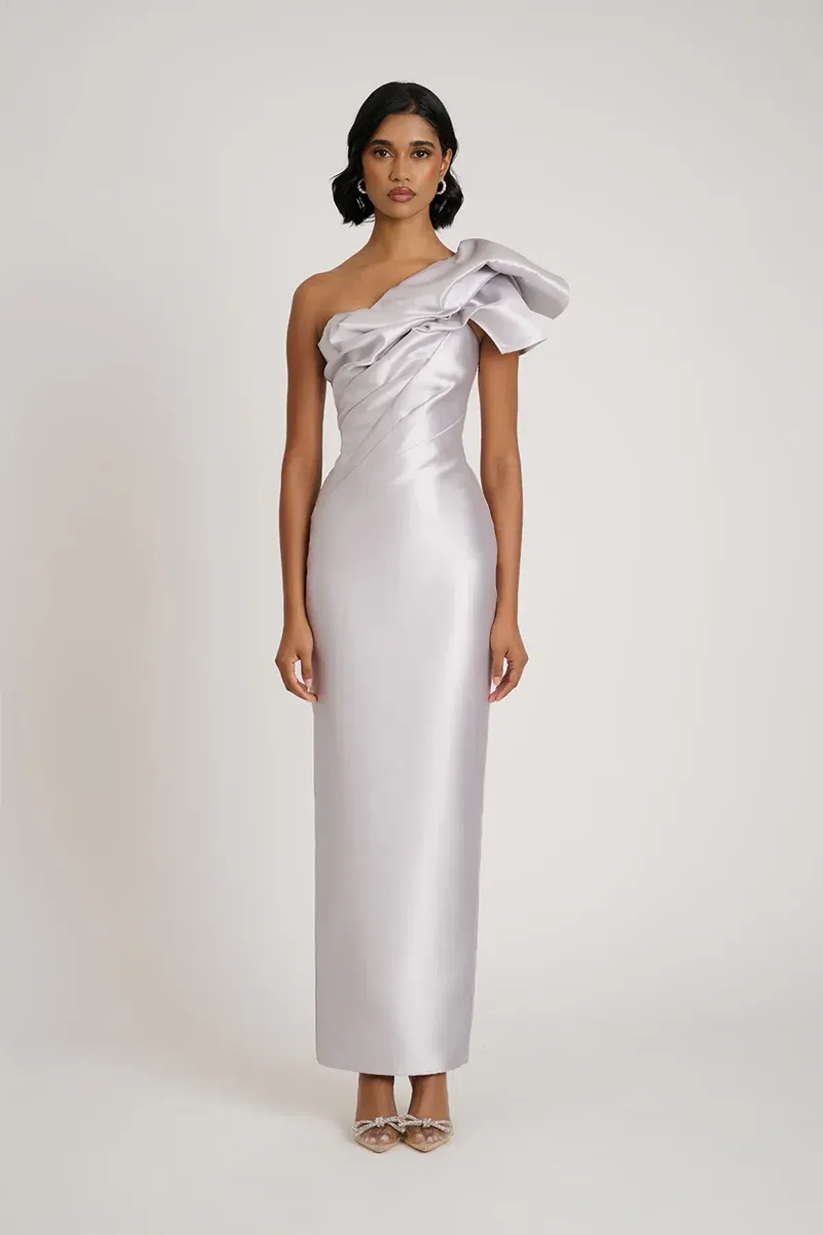 Eliya The Label Ashton Gown Silver Size M / AU 10 - Image 2