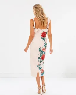 Pasduchas Ramone Midi Dress Floral Size 8 for rent on The Volte - image 5