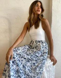 Sir The Label Dimitri Maxi Skirt in Dimitri Print Size 1/AU 10 for rent on The Volte - image 2