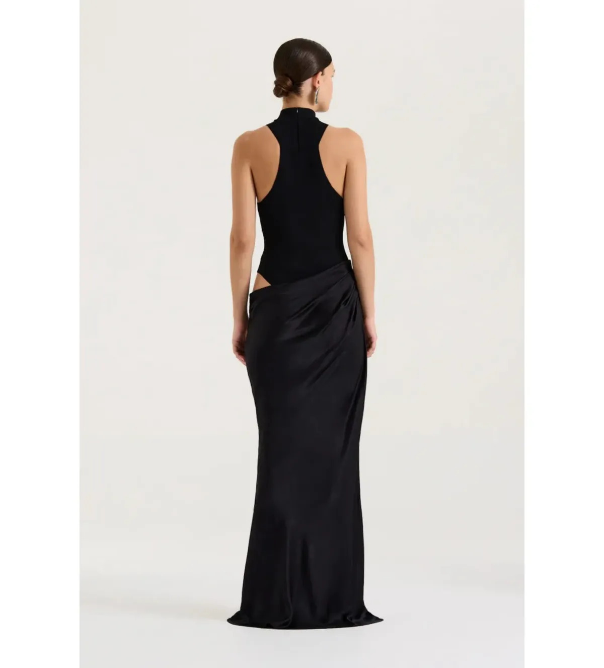Henne Soraia Maxi Dress Black Size L AU 12 - Image 4