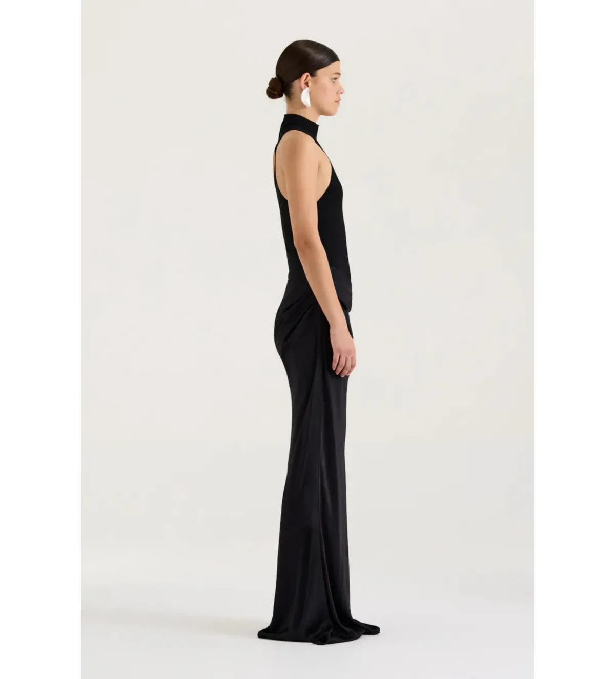 Henne Soraia Maxi Dress Black Size L AU 12 - Image 2