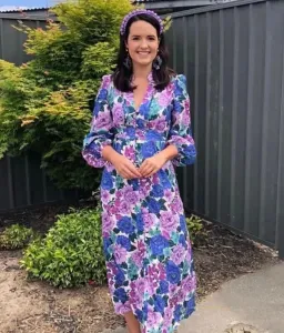 Zimmermann Poppy Plunge Midi Dress Size 2 / AU 12 for rent on The Volte - image 3