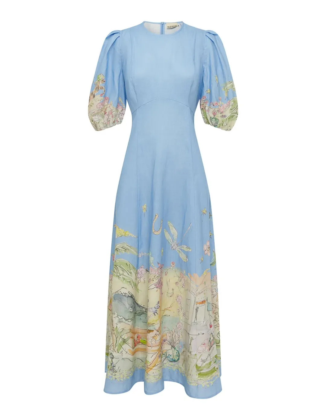 Alemais Anouk Midi Dress Size 10 (David Jones Exclusive) for rent on The Volte - main image