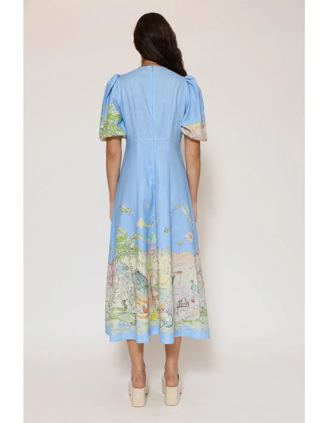Alemais Anouk Midi Dress Size 10 (David Jones Exclusive) for rent on The Volte - main image