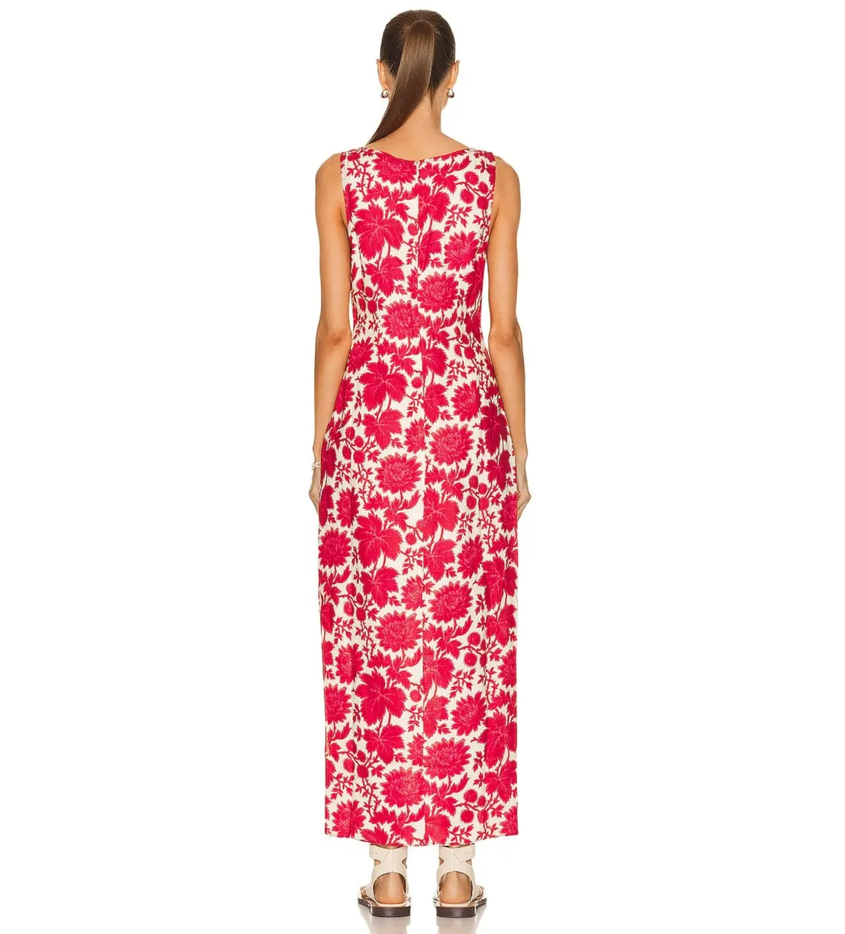 Sir the Label Cinta Cut Out Midi Dress Valentina Floral Size 0 AU 6 - Image 6
