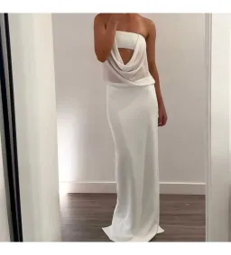 Natalie Rolt Tayte Maxi Dress White Size 1 AU 8 for rent on The Volte - image 1