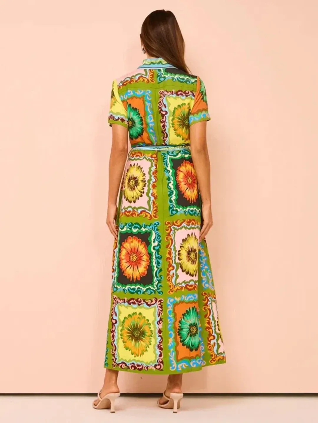Alemais Disco Daisy Shirt Dress Size AU 14 for rent on The Volte - main image