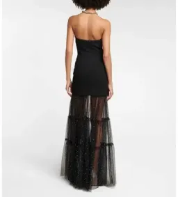 Rebecca Vallance Alyssa Gown Black Size 6 for rent on The Volte - image 2