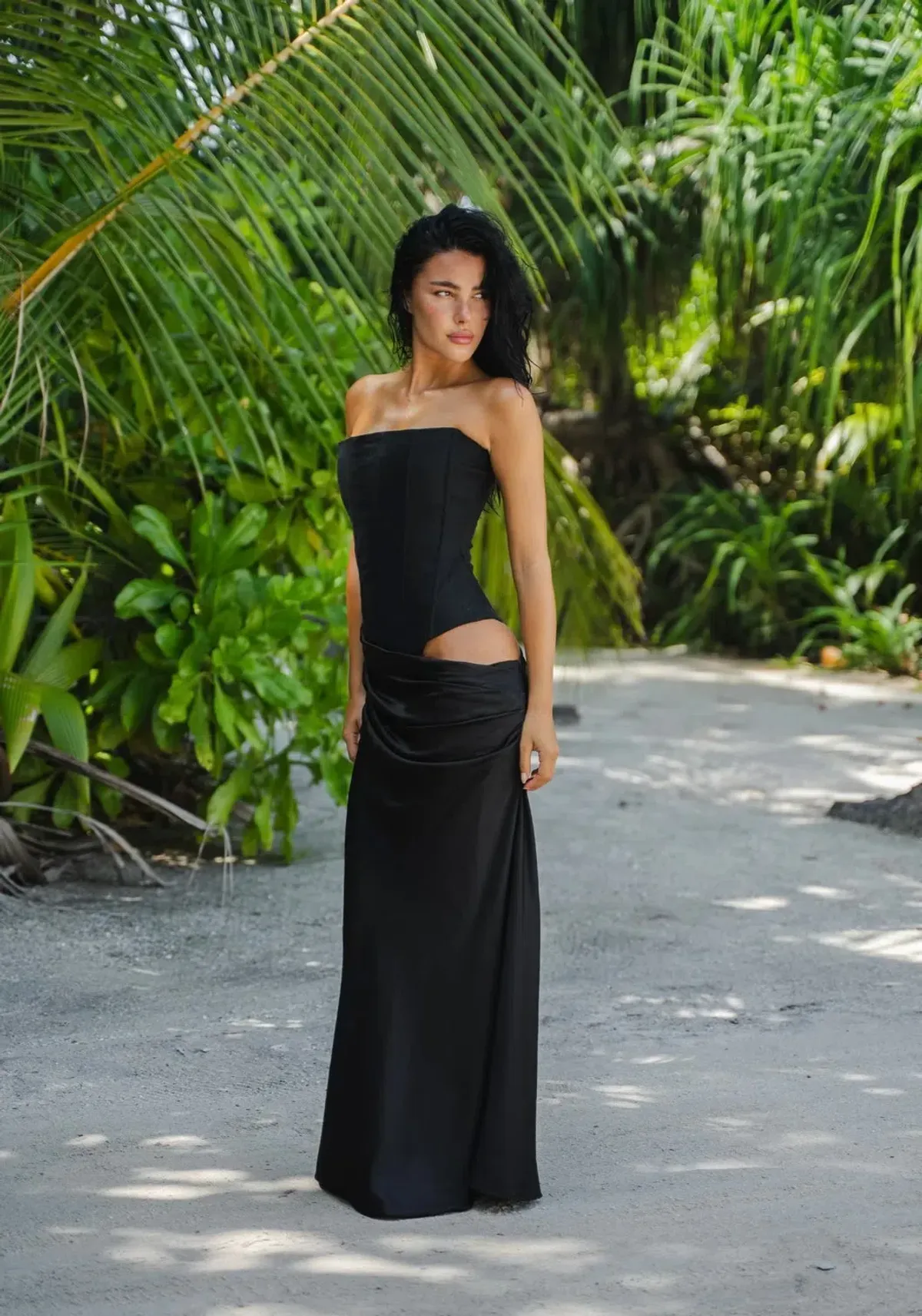 HNTR The Label Huxley Maxi Gown Black Size M / AU 10 - Image 2