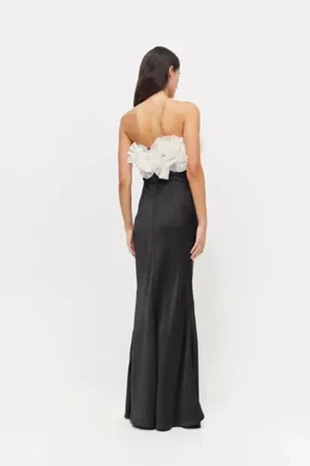 Rachel Gilbert Eyelar Gown Black Size 3 / AU 12 for rent on The Volte - main image
